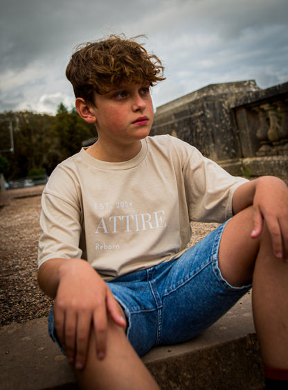 Children's Beige Attire Reborn T-Shirt