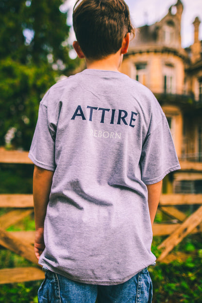 Children's Classic Attire Reborn Slogan T-Shirt