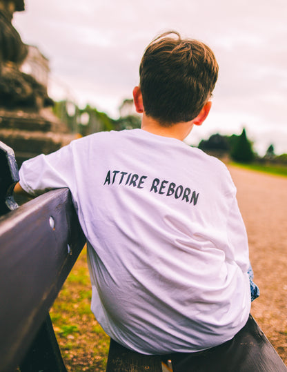 Children's Attire Reborn Slogan T-Shirt