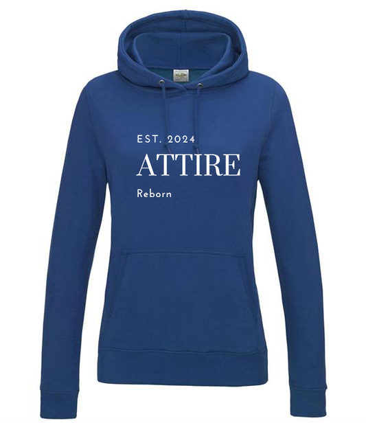 Womens Sapphire Hoodie Attire Reborn